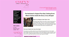 Desktop Screenshot of curvychiccloset.com